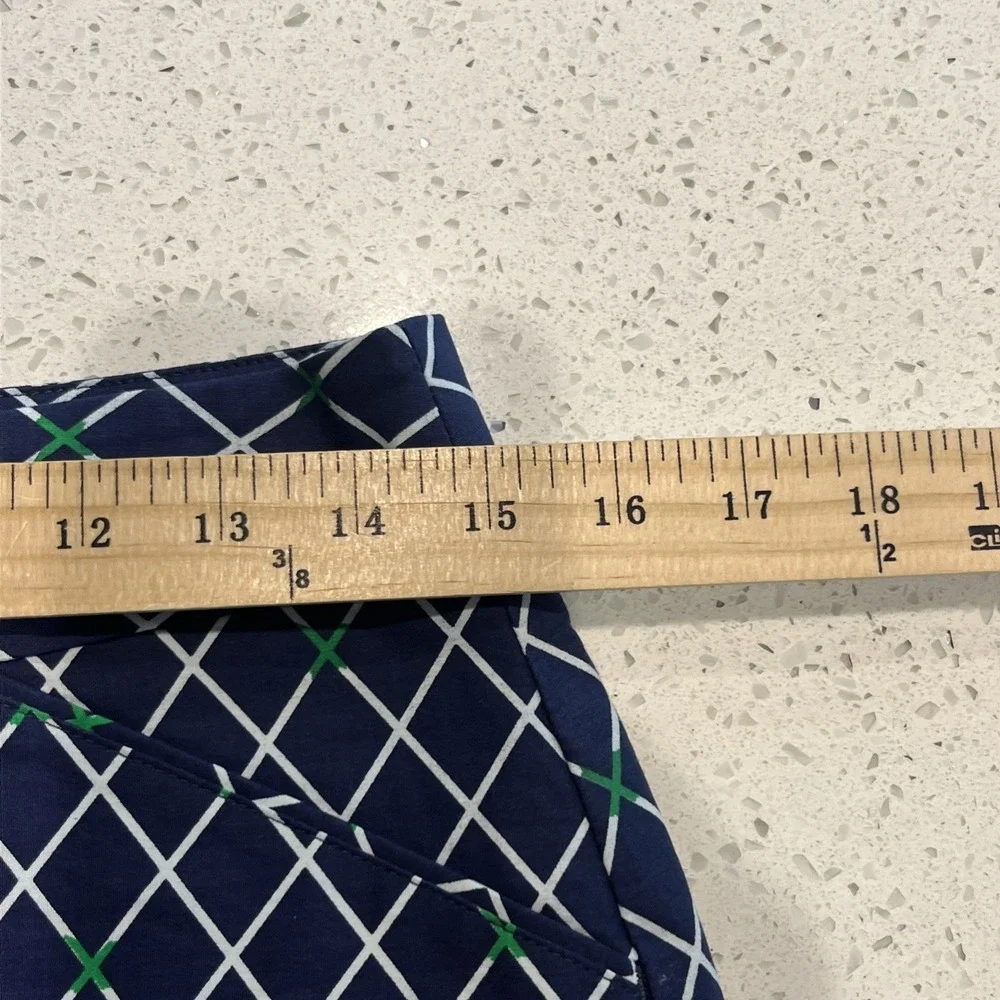 NWT Peter Millar‎ Printed Stretch Cotton Skort/Skirt 4 Geometric